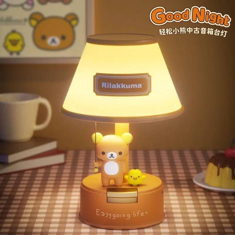 Rilakkuma Glow Lamp — Cozy Bear Night Light