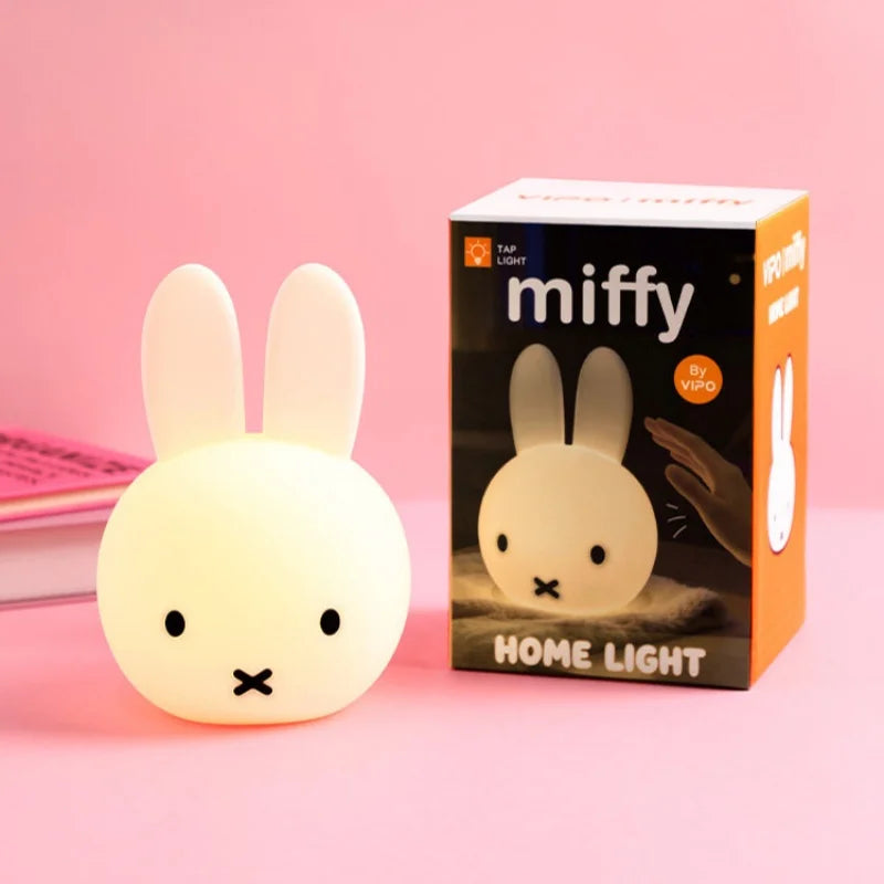 Kawaii Bunny Night Light — Cute Bedside Lamp for Cozy Rooms