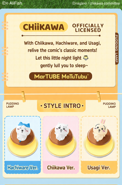 Chiikawa Pudding Lamp — Night Light