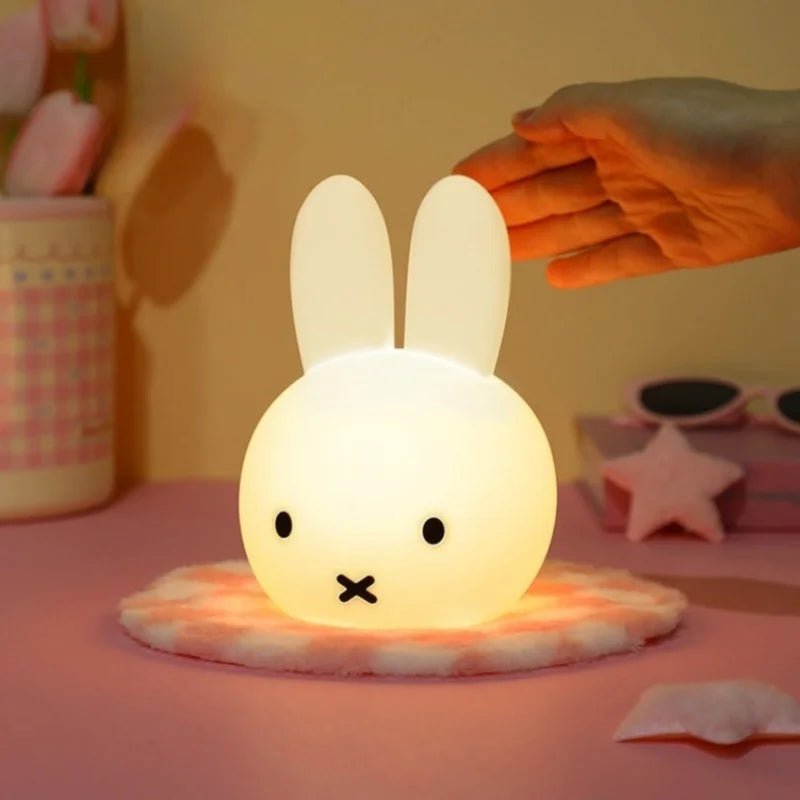 Kawaii Bunny Night Light — Cute Bedside Lamp for Cozy Rooms