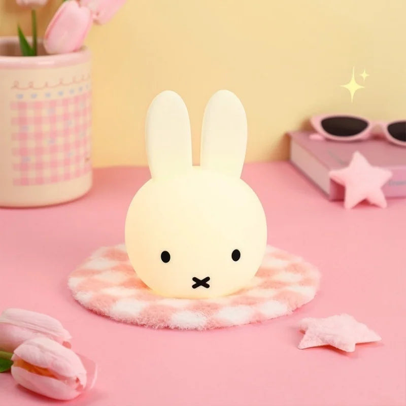 Kawaii Bunny Night Light — Cute Bedside Lamp for Cozy Rooms