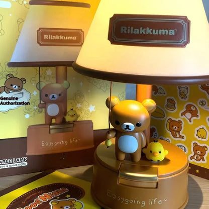 Rilakkuma Glow Lamp — Cozy Bear Night Light