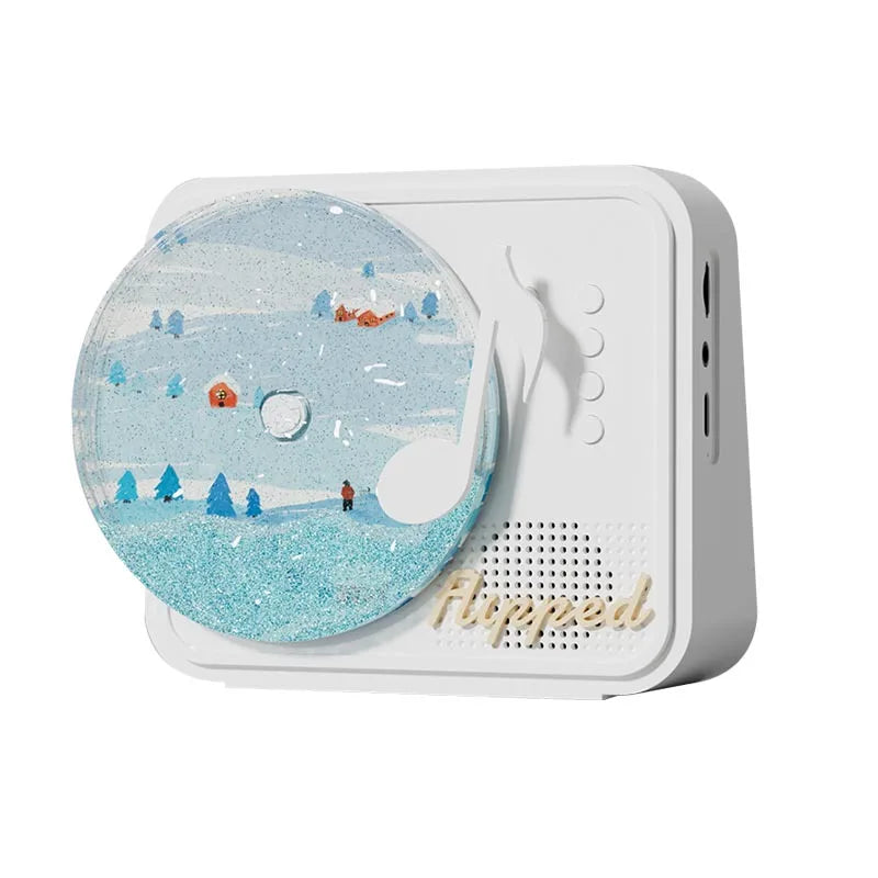 Quicksand Glow Speaker — Rotating Bluetooth Speaker & Night Light