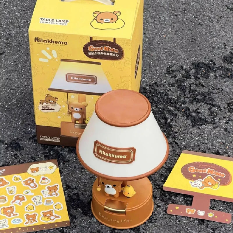 Rilakkuma Glow Lamp — Cozy Bear Night Light