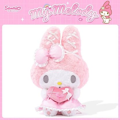 Heart Ribbon Plush Toy — Soft Fluffy Stuffed Animal