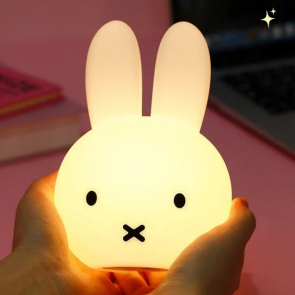 Kawaii Bunny Night Light — Cute Bedside Lamp for Cozy Rooms