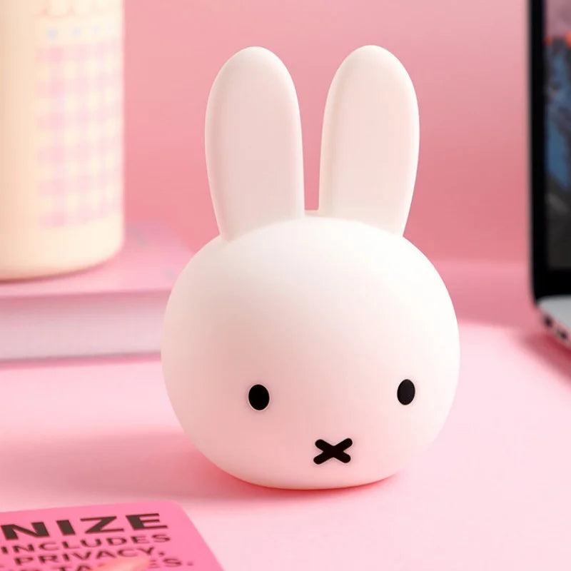 Kawaii Bunny Night Light — Cute Bedside Lamp for Cozy Rooms