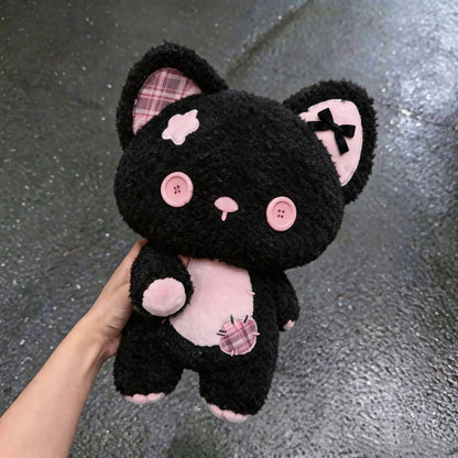 Patchwork Animal Plush — Handmade-Style Stuffed Toy